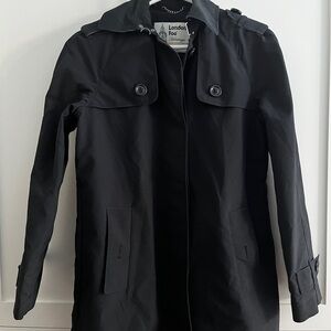 London Fog Women’s Dark Navy Trench Coat